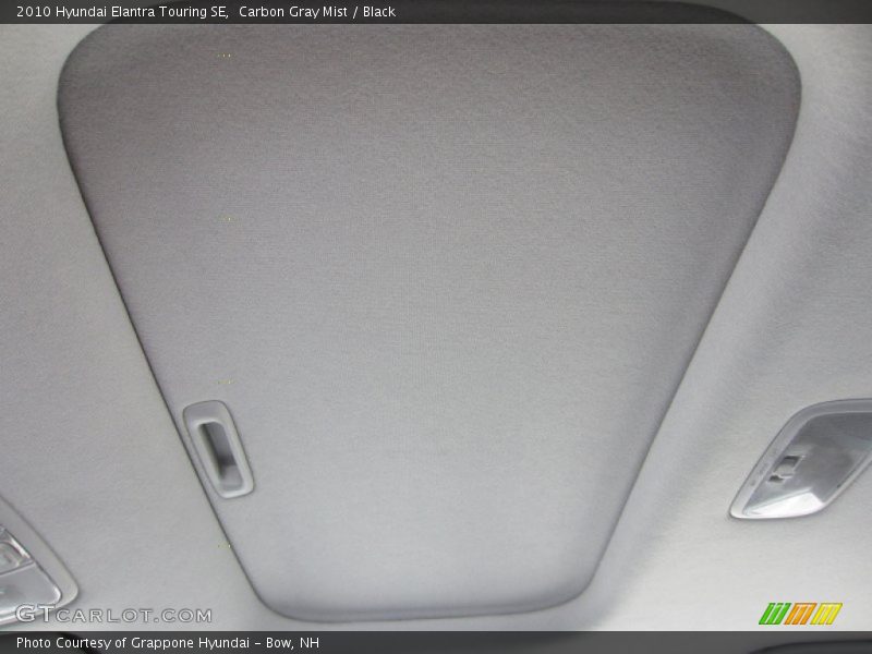 Carbon Gray Mist / Black 2010 Hyundai Elantra Touring SE