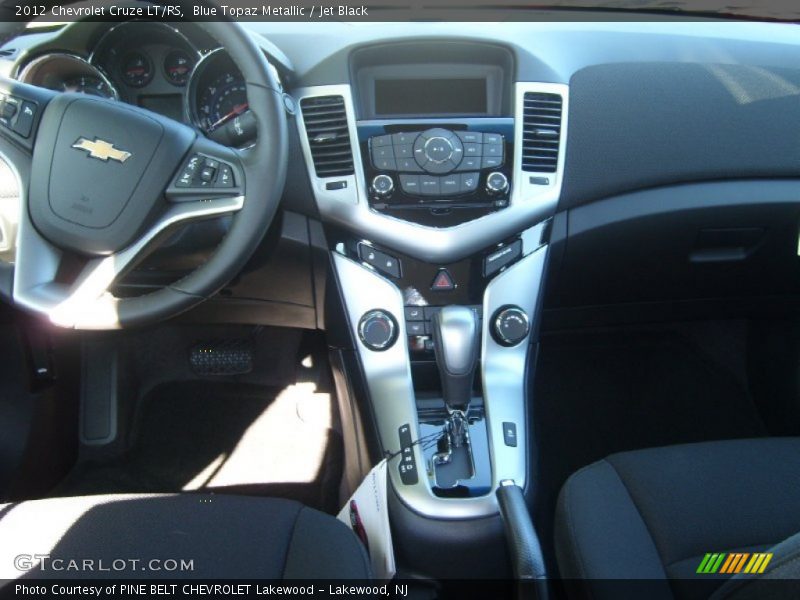 Blue Topaz Metallic / Jet Black 2012 Chevrolet Cruze LT/RS