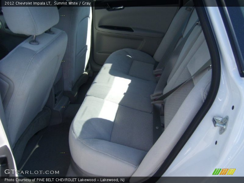 Summit White / Gray 2012 Chevrolet Impala LT