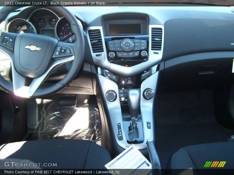 Black Granite Metallic / Jet Black 2012 Chevrolet Cruze LT