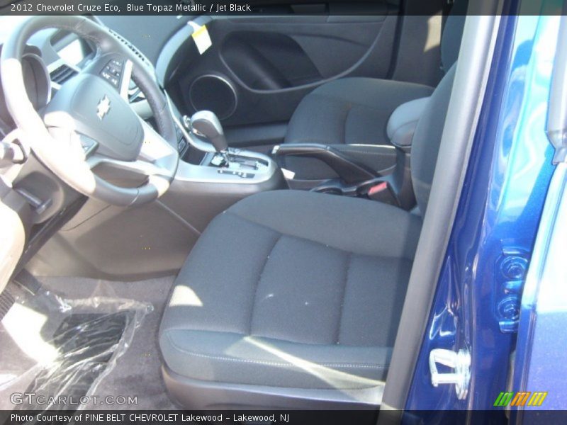 Blue Topaz Metallic / Jet Black 2012 Chevrolet Cruze Eco