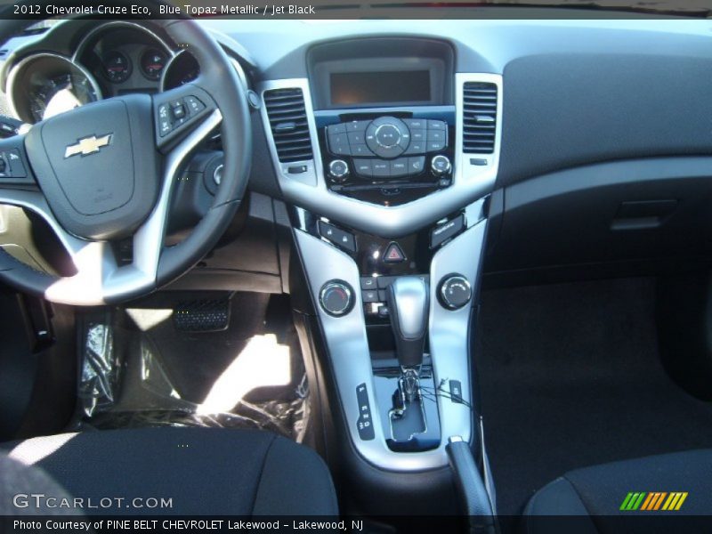 Blue Topaz Metallic / Jet Black 2012 Chevrolet Cruze Eco