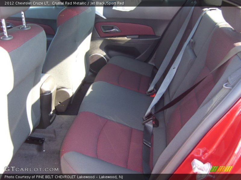  2012 Cruze LT Jet Black/Sport Red Interior