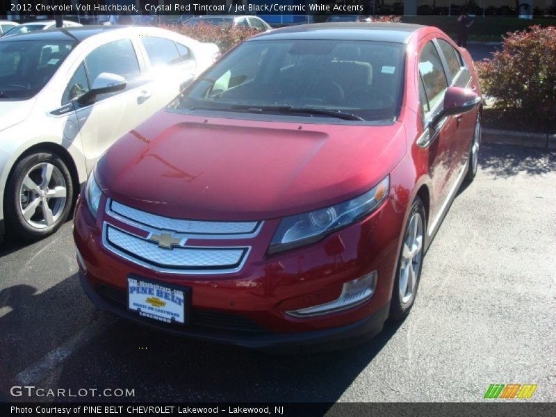 Crystal Red Tintcoat / Jet Black/Ceramic White Accents 2012 Chevrolet Volt Hatchback