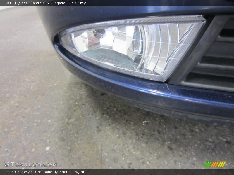 Regatta Blue / Gray 2010 Hyundai Elantra GLS
