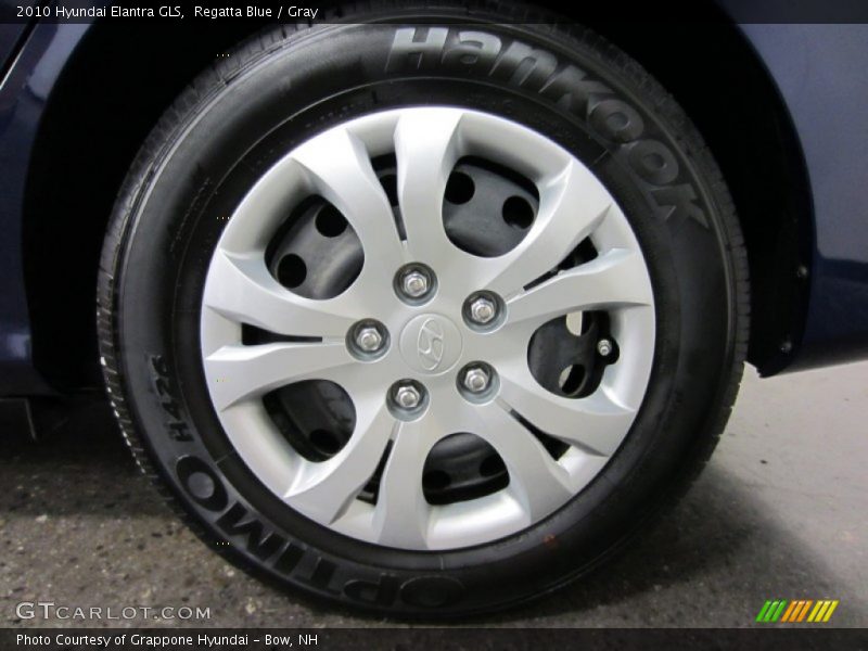 Regatta Blue / Gray 2010 Hyundai Elantra GLS
