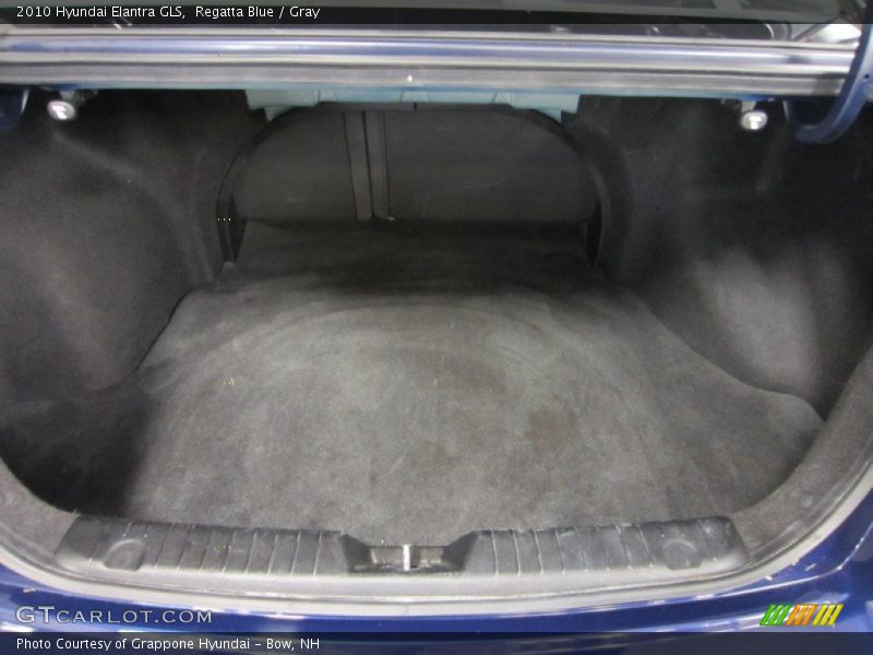 Regatta Blue / Gray 2010 Hyundai Elantra GLS