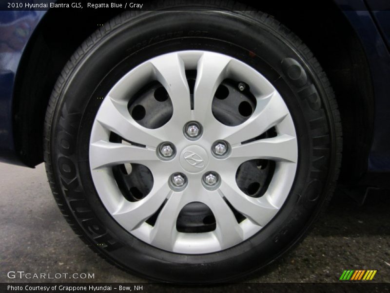 Regatta Blue / Gray 2010 Hyundai Elantra GLS