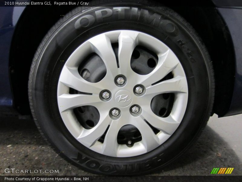 Regatta Blue / Gray 2010 Hyundai Elantra GLS