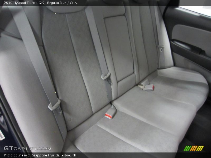 Regatta Blue / Gray 2010 Hyundai Elantra GLS