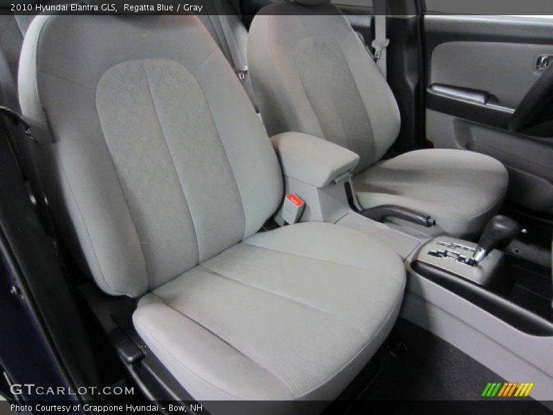 Regatta Blue / Gray 2010 Hyundai Elantra GLS