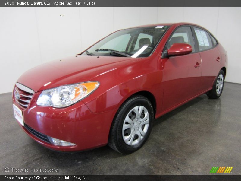 Apple Red Pearl / Beige 2010 Hyundai Elantra GLS