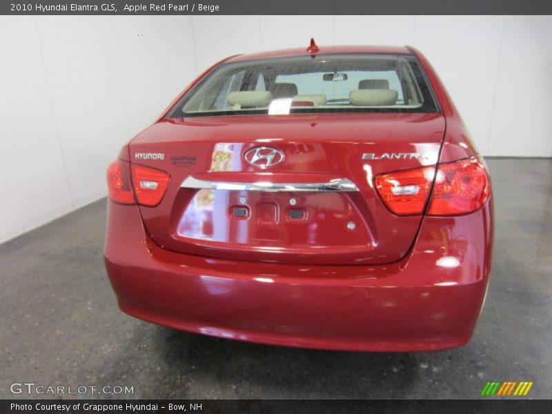 Apple Red Pearl / Beige 2010 Hyundai Elantra GLS