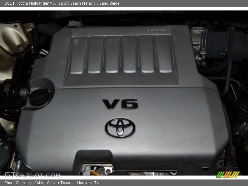 Sandy Beach Metallic / Sand Beige 2011 Toyota Highlander V6
