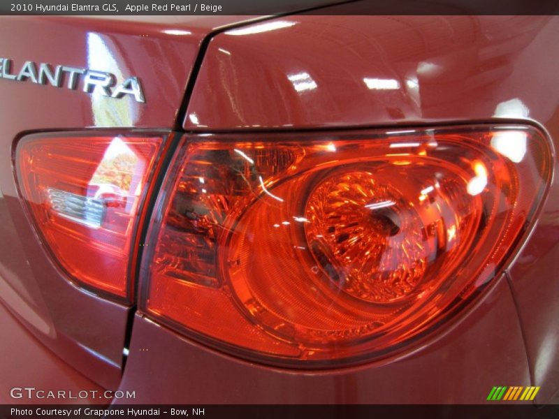 Apple Red Pearl / Beige 2010 Hyundai Elantra GLS