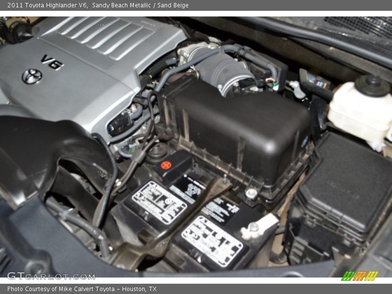 Sandy Beach Metallic / Sand Beige 2011 Toyota Highlander V6