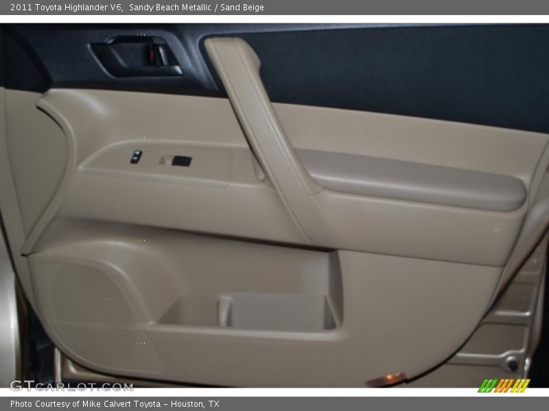Sandy Beach Metallic / Sand Beige 2011 Toyota Highlander V6
