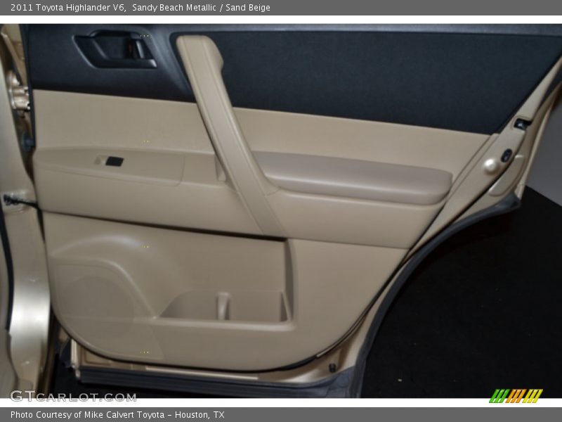 Sandy Beach Metallic / Sand Beige 2011 Toyota Highlander V6