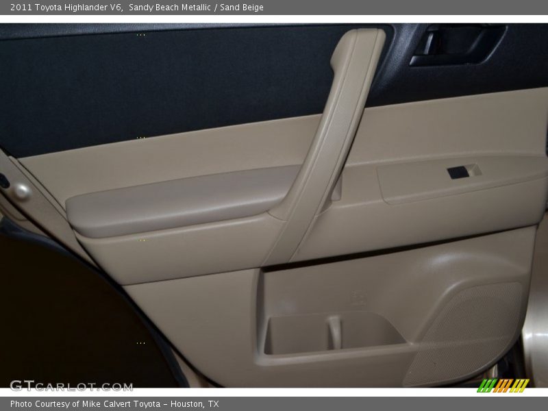 Sandy Beach Metallic / Sand Beige 2011 Toyota Highlander V6