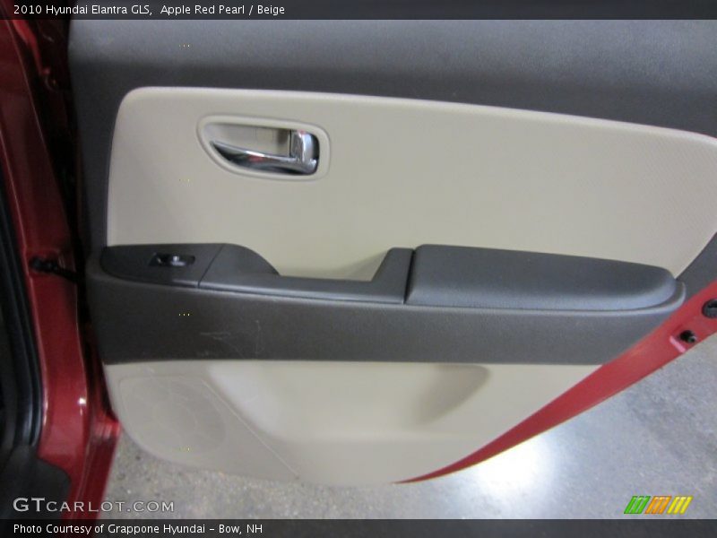 Apple Red Pearl / Beige 2010 Hyundai Elantra GLS