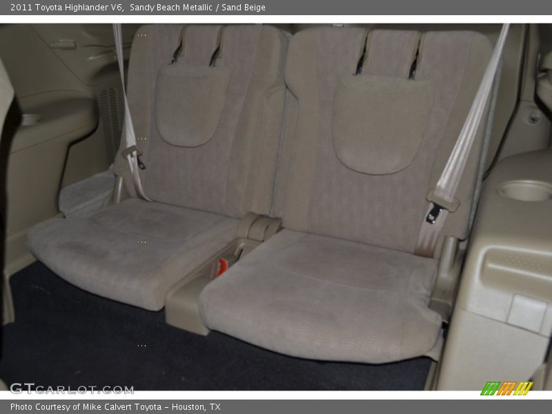 Sandy Beach Metallic / Sand Beige 2011 Toyota Highlander V6