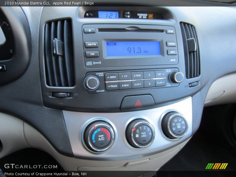 Apple Red Pearl / Beige 2010 Hyundai Elantra GLS