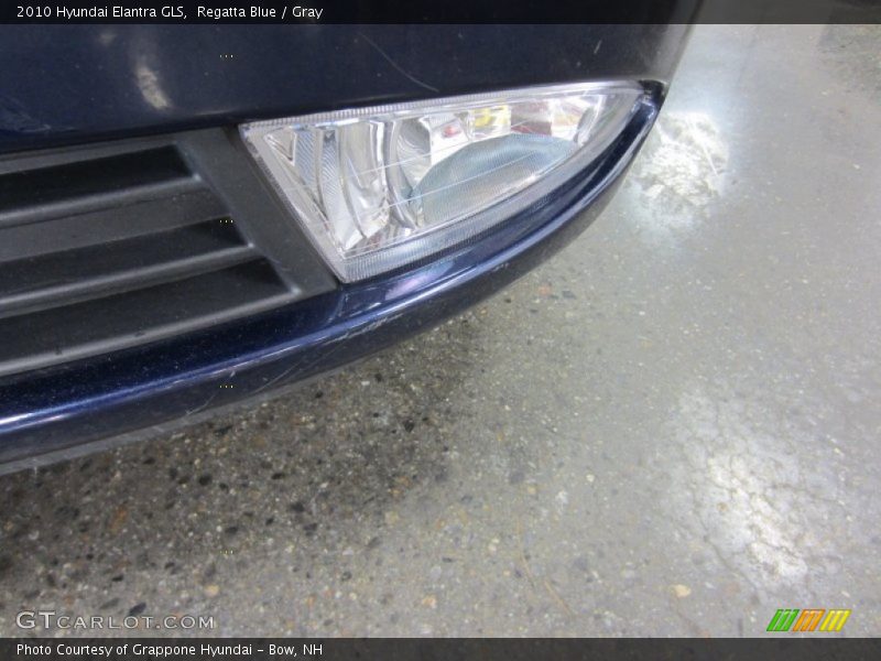 Regatta Blue / Gray 2010 Hyundai Elantra GLS