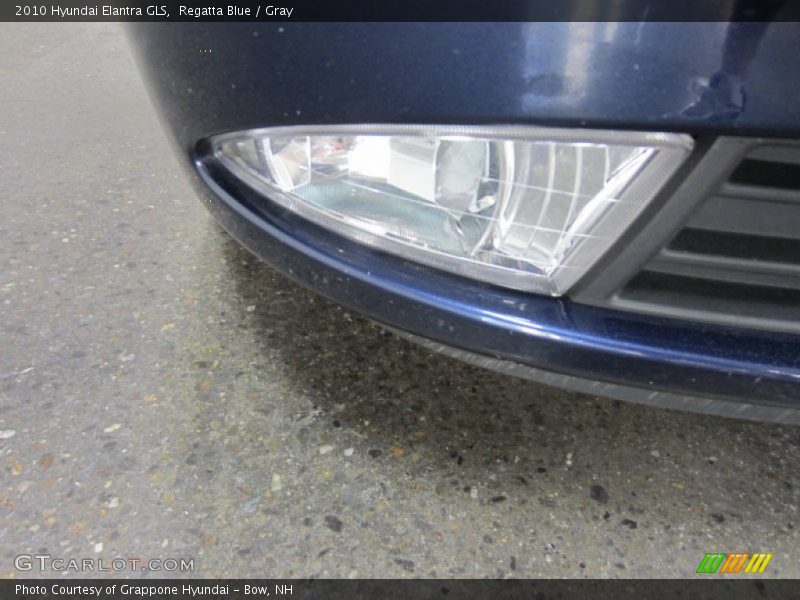Regatta Blue / Gray 2010 Hyundai Elantra GLS