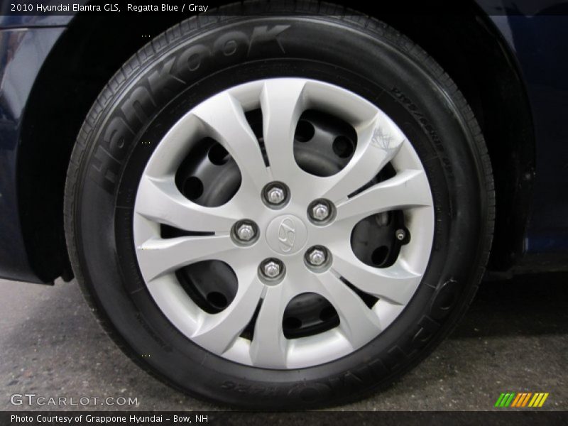 Regatta Blue / Gray 2010 Hyundai Elantra GLS