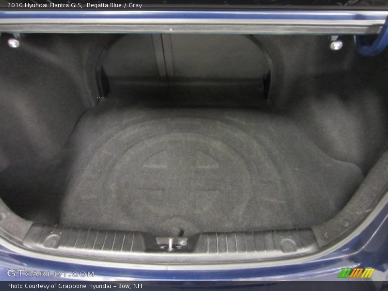 Regatta Blue / Gray 2010 Hyundai Elantra GLS
