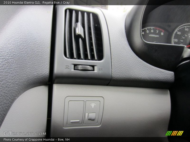 Regatta Blue / Gray 2010 Hyundai Elantra GLS