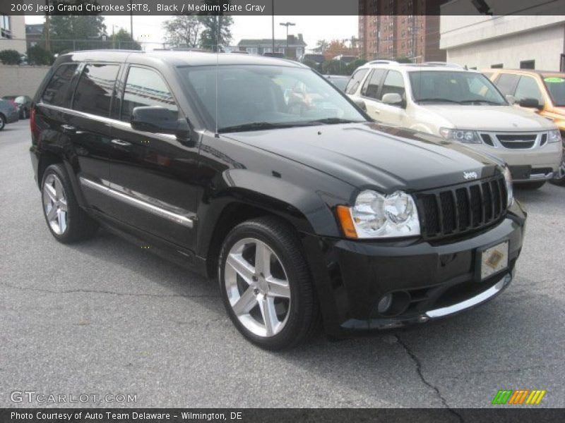 Black / Medium Slate Gray 2006 Jeep Grand Cherokee SRT8