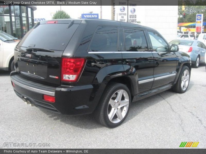 Black / Medium Slate Gray 2006 Jeep Grand Cherokee SRT8