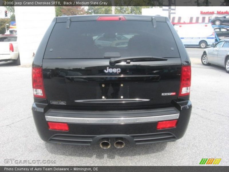 Black / Medium Slate Gray 2006 Jeep Grand Cherokee SRT8