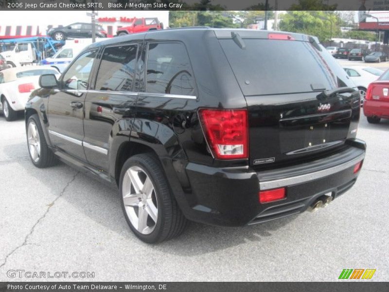 Black / Medium Slate Gray 2006 Jeep Grand Cherokee SRT8