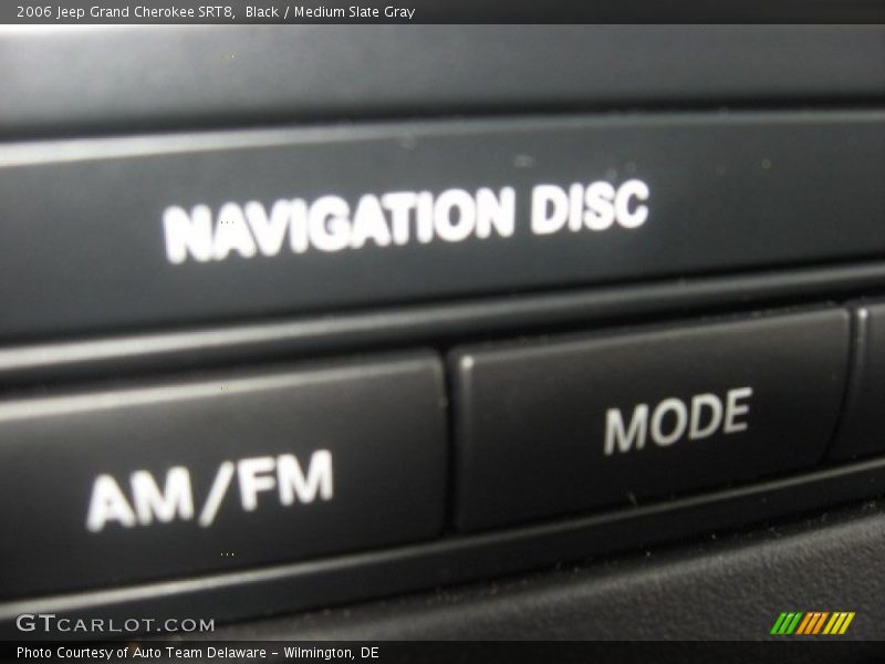 Black / Medium Slate Gray 2006 Jeep Grand Cherokee SRT8