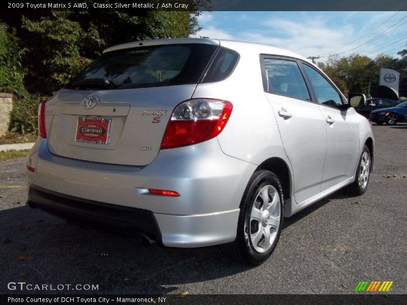 Classic Silver Metallic / Ash Gray 2009 Toyota Matrix S AWD