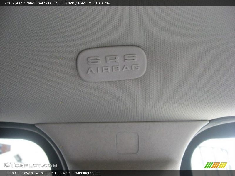 Black / Medium Slate Gray 2006 Jeep Grand Cherokee SRT8