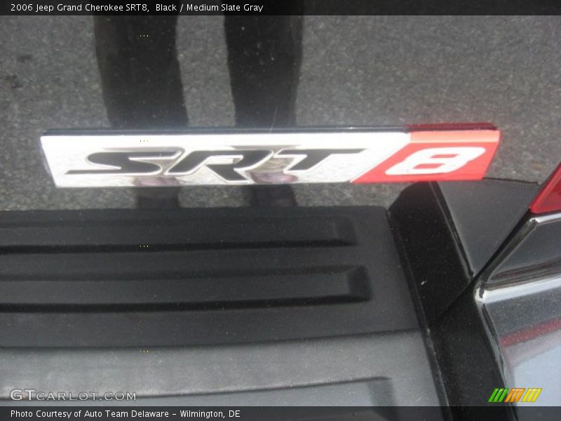 Black / Medium Slate Gray 2006 Jeep Grand Cherokee SRT8