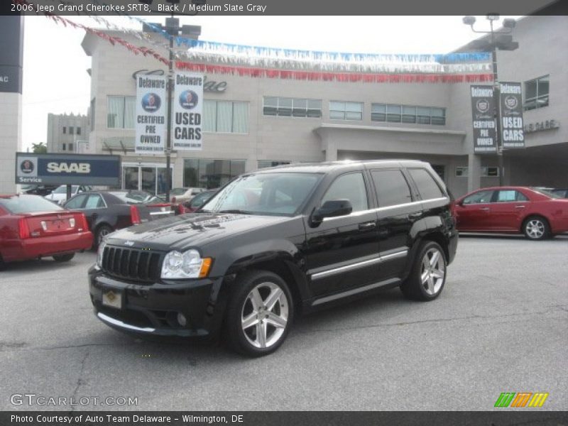 Black / Medium Slate Gray 2006 Jeep Grand Cherokee SRT8