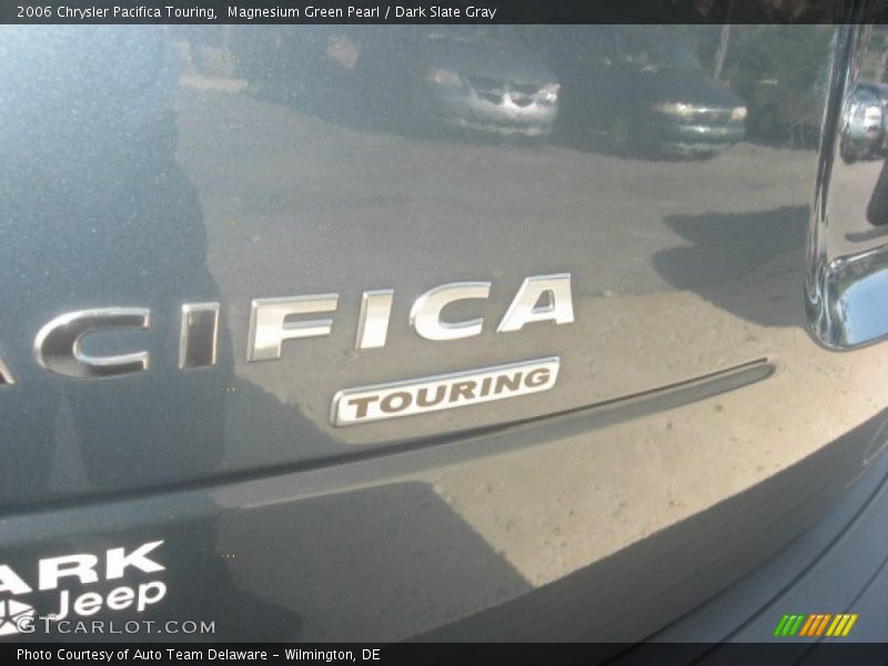 Magnesium Green Pearl / Dark Slate Gray 2006 Chrysler Pacifica Touring