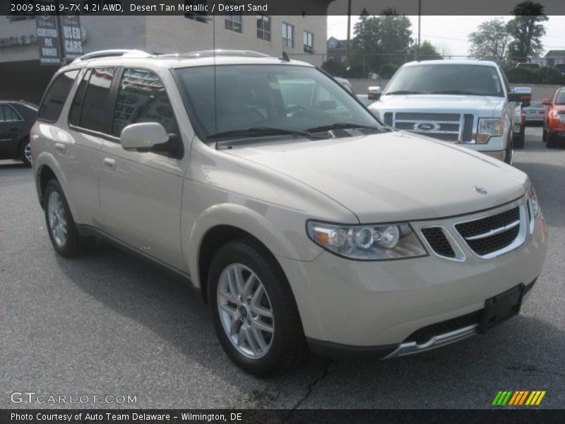 Front 3/4 View of 2009 9-7X 4.2i AWD