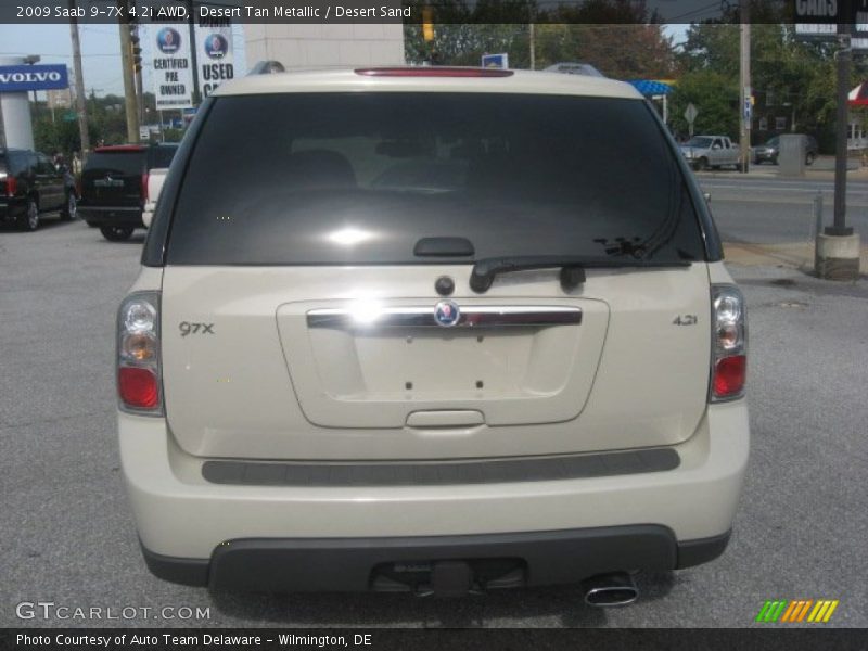 Desert Tan Metallic / Desert Sand 2009 Saab 9-7X 4.2i AWD