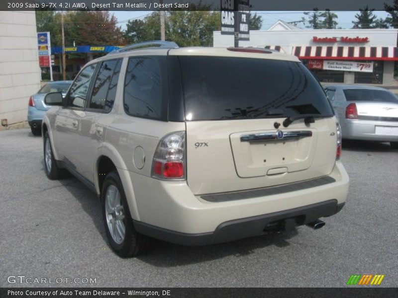 Desert Tan Metallic / Desert Sand 2009 Saab 9-7X 4.2i AWD