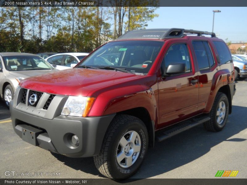 Red Brawn / Charcoal 2008 Nissan Xterra S 4x4