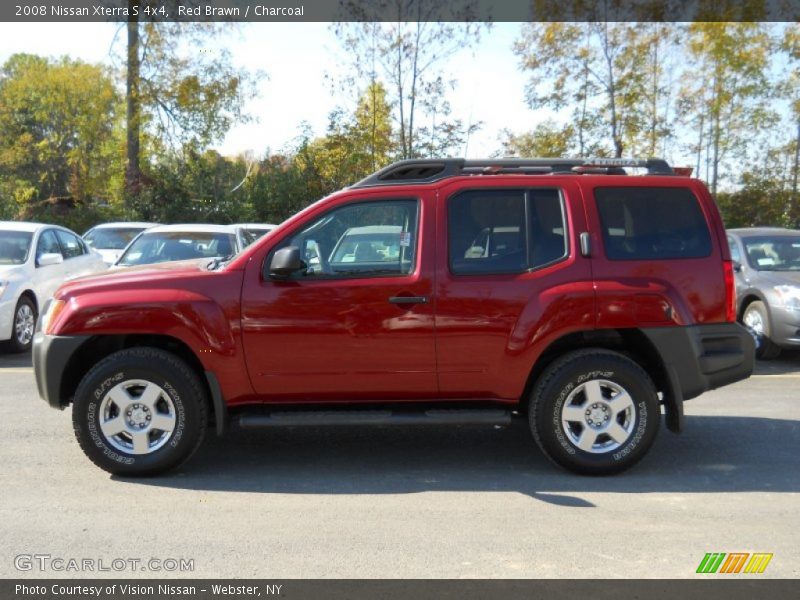 Red Brawn / Charcoal 2008 Nissan Xterra S 4x4