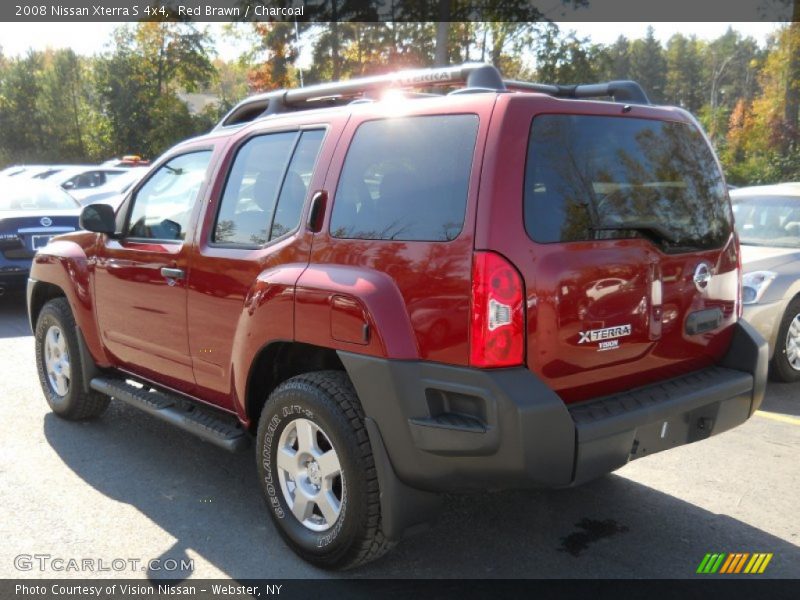 Red Brawn / Charcoal 2008 Nissan Xterra S 4x4