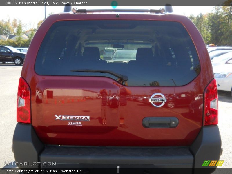 Red Brawn / Charcoal 2008 Nissan Xterra S 4x4