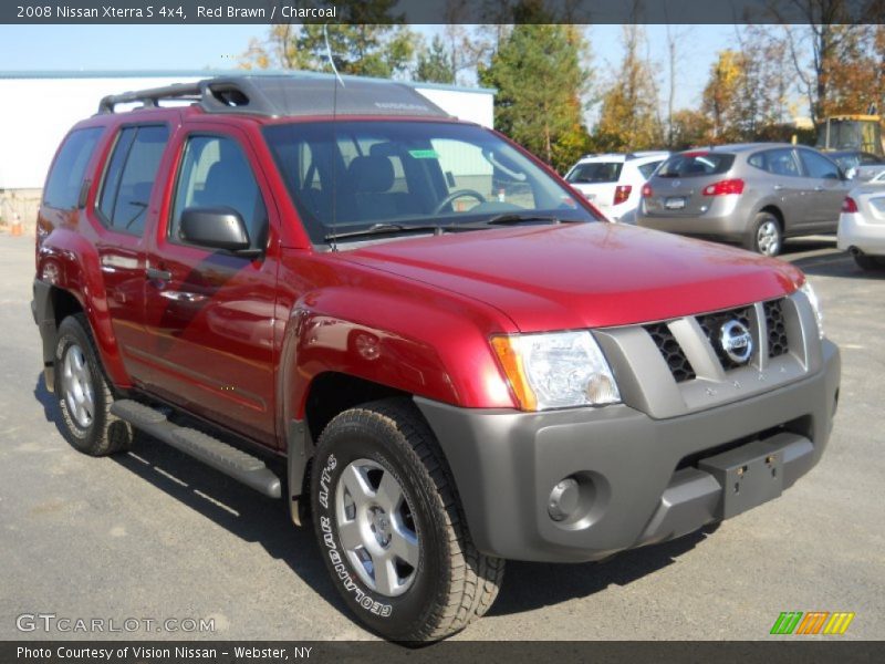 Red Brawn / Charcoal 2008 Nissan Xterra S 4x4