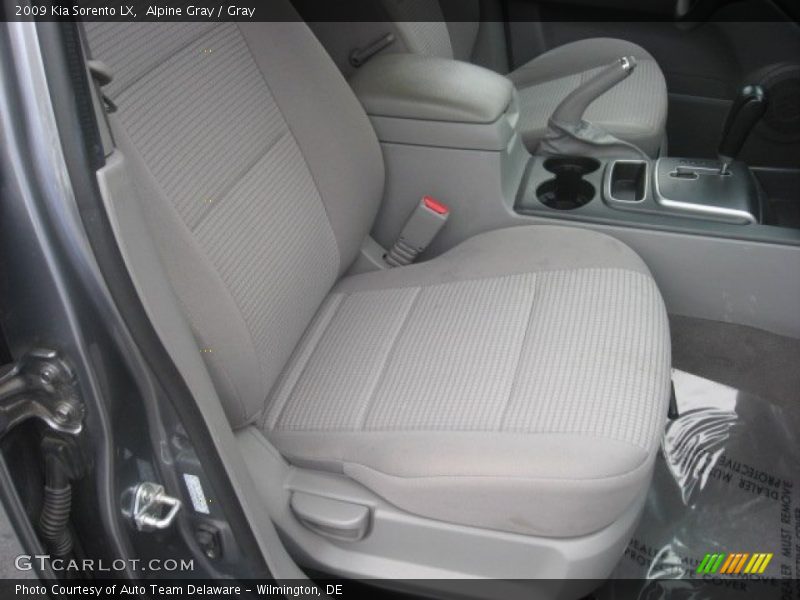 Alpine Gray / Gray 2009 Kia Sorento LX